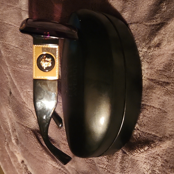 Versace brown square sunglasses. - Picture 2 of 3